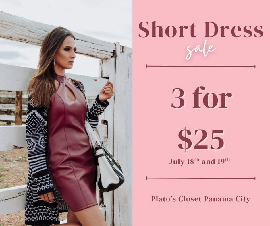 Short Dresses 3/$25